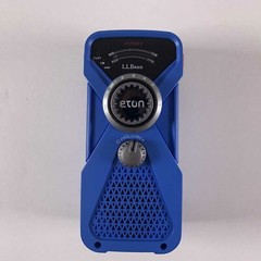 LL Bean Eton FRX Hand Turbine AM FM Weather Radio LED Flashlight Hand Crank B-B