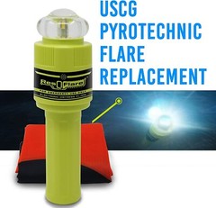 Electronic Distress Flare & Flag Waterproof IP67 Ocean Signal For Emergency Use