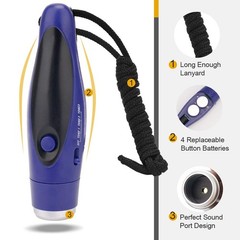 Electronic Whistle, Battery Operated Whistle Adjustable 3 Different Loud Whis…