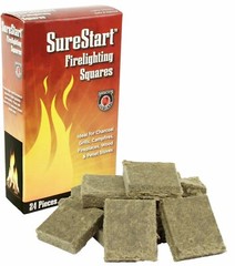 MEECO’S RED DEVIL 418 USA SureStart Firelighting 24 Pack Fire Starter Squares