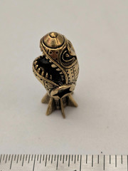 Shark Missile Brass Knife Bead Punk EDC DIY Paracord Woven Lanyard Pendant
