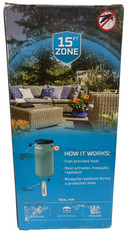 Thermacell Patio Shield Mosquito Repeller-15ft zone-haze