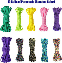 Afantti Bracelet Maker Making Kit Paracord Jig Tool with | 10 Paracord | for Bra