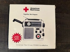 FR300 Eton American Red Cross emergency radio hand crank