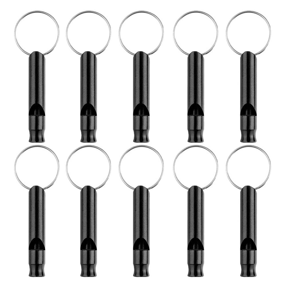 60 Pack Aluminum Whistle, Sports Whistle, Emergency Survival Whistles with4155