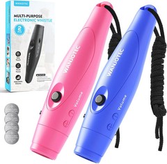 Electronic Whistle for Teacher Coaches, 3 Tones Adjustable 130db Loudest High Vo