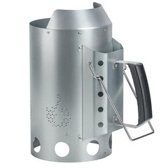 Charcoal Chimney Starter, Round BBQ Chimney Starter for Charcoal Grills Barbe…