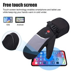 Sun Will Heated Mittens Gloves For Men Women Kids Electric Heating Ski Mitts