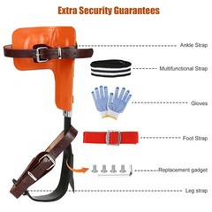 Tree Climbing Spike Crampons, Trees Artifact Crampons for Trees Set for Practice…