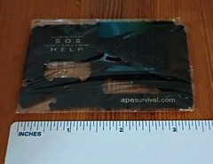 (NEW) APE SURVIVAL 15 in 1 Keychain Tool Camping Outdoor Hiking FREE US SHIP