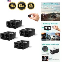 Upgraded Deer Whistles for Car, Save Deer Whistle for Vehicles and Trunks, Do…