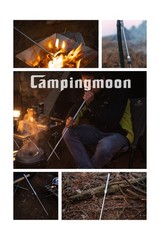CAMPINGMOON Fire Blowing Stick Split Type Compact Fire Starter MS-43 Fast Ship
