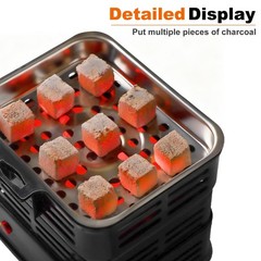 Multipurpose Charcoal Burner 1000W Electric Burners Starters
