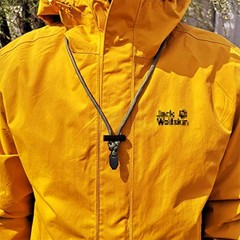 BSGB Fire Starter Necklace | Ceramic Striker | Long Ferro Rod|Mini Size Black