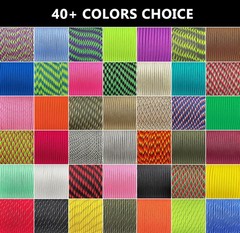 LUYADIN Paracord 650lb 9 Strand 4mm Parachute Cord – 100ft