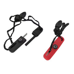 Magnesium Fire Starter Survival Tool, Ferro Rods Fire Striker, Compass, USA SHIP