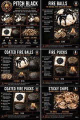 Pitch Black Fire Co. Fire Balls Fire Starter 4 Pack Water Resistant Camping