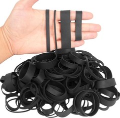 Rubber Bands Assorted Sizes Black Elastic Tactical rubber band
