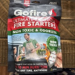 Go Fire Ultimate Barbecue Fire Starters 50 Pack