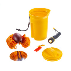 Attwood Bailer Safety Kit – Flashlight Whistle Bailer Line Bailer Safety Kit