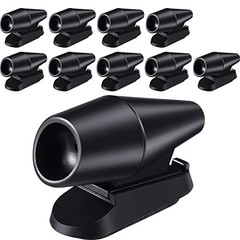 10 Pcs Deer Whistles for Car Deer Whistles for Vehicles Horns Avoids Black