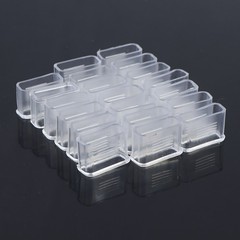 20pcs Rubber Whistle Cover Mouth Protector Accessories White Whistle Cushioned