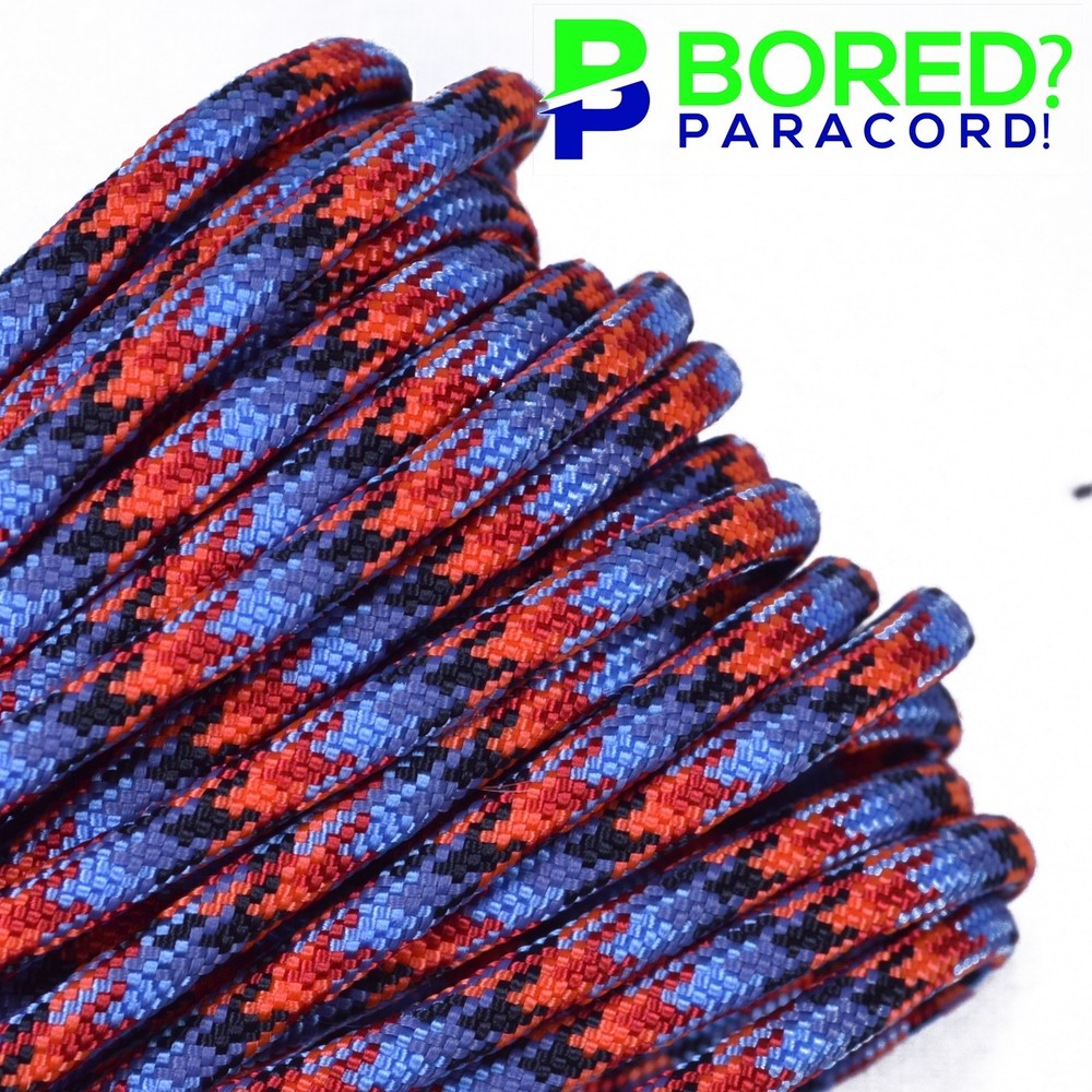 Lava – 50 FT – 550 Paracord Rope 7 strand Parachute Cord