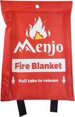 Silicone Coated Home Emergency Fire Blanket – 1-Pack – Emergency Fire Blanket f
