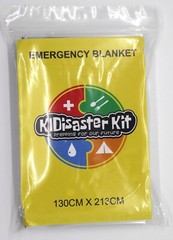 Emergency Rescue Thermal Mylar Blanket 84 x 52 New ! Free Shipping ! 1-250 Units