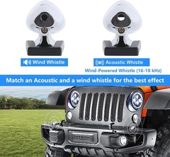 4pcs Deer Warning Whistles Device for Car, Anti-Deer-Ultrasonic-Whistle, Save An