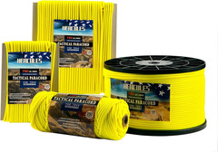750Lb Paracord 4Mm 11 Strands Tactical Parachute Cord, 50′ 100′ 250′ 1000′ Utili
