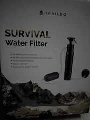 Trailgo survival Water Filter
