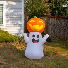 Plastic Inflatable Stakes Set for Halloween Christmas Holiday Inflatables Garden