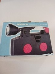 MAGELLAN EMERGENCY TOOL SET AND FLASHLIGHT INCLUDES TIRE GUAGE FUSES