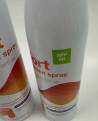 (3) Sunscreen Sport Spray SPF 30/50 7.3 oz Cans Up & Up