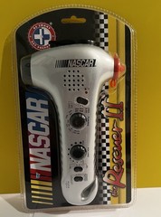 NASCAR The Rescuer II Survival Tool Hand Crank Generator Flashlight Hammer