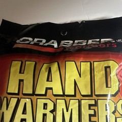 Grabber Disposable Hand Warmers 10 Pairs Air Activated Up to 10 Hrs 135°F