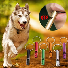 1pc Emergency Whistle with Keychain, Aluminum Emergency Survival Whistle
