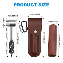 Outdoor Survival Tool Wood Drill Manual Hand Auger Wrench for Bushcraft Settlers