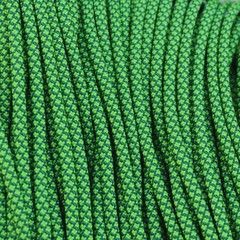 550 Paracord Kelly Green w/Neon Green Diamonds Made in the USA Nylon/Nylon (100