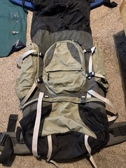 Lot of Camping Gear/ Bags/ Tent/ Ponchos/ Air Mattress