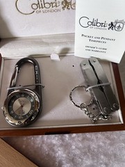 COLIBRI CX Gear Watch Scissors Belt Backpack Clip Hiking Camping Survival