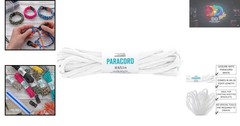White Nylon Paracord – 18ft for Crafting & Decor