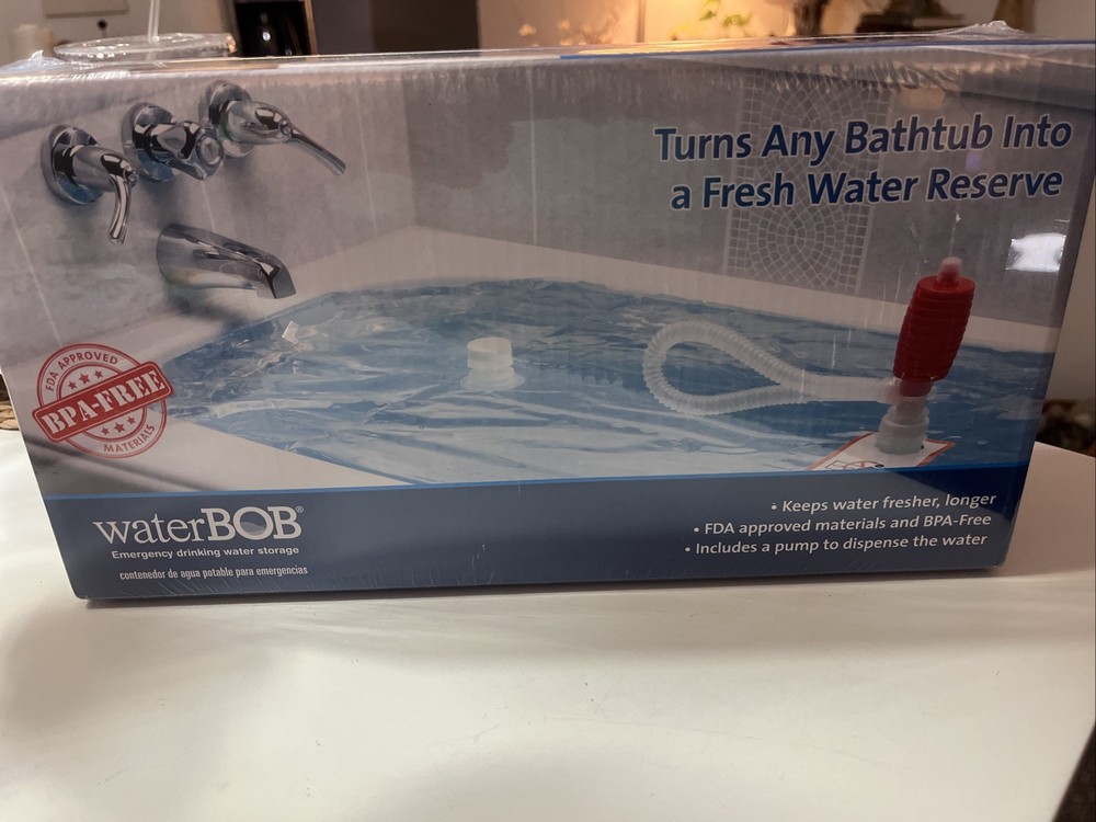 Water BOB Survival Emergency Drinking Fresh Water Storage 100-Gallons Kit