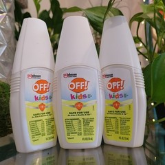 3 Pack Off! Insect Bug Repellant Spray for Kids Fragrance Dye Free 90min Protect