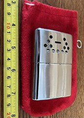 Vintage Orbex Jon-E Self Starting Hand Warmer Made in USA W Bag Refillable