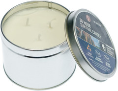 SE 3-Wick Emergency Candle, 36 Hours Long Burning, Top Layer Soy Wax, Great Ligh
