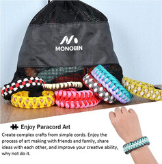36 Colors 10Ft Paracord 550 Combo Kit, Paracord Bracelets Making Kit – Multif