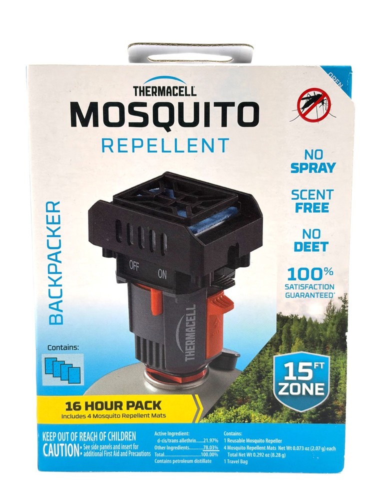 Thermacell Mosquito Repellent Appliance Repellent Backpacker Gen 2.0