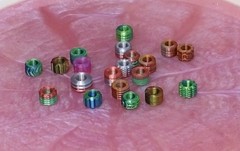 40 random color and style paracord beads. Roughly 7mm x 11mm with 6mm hole.